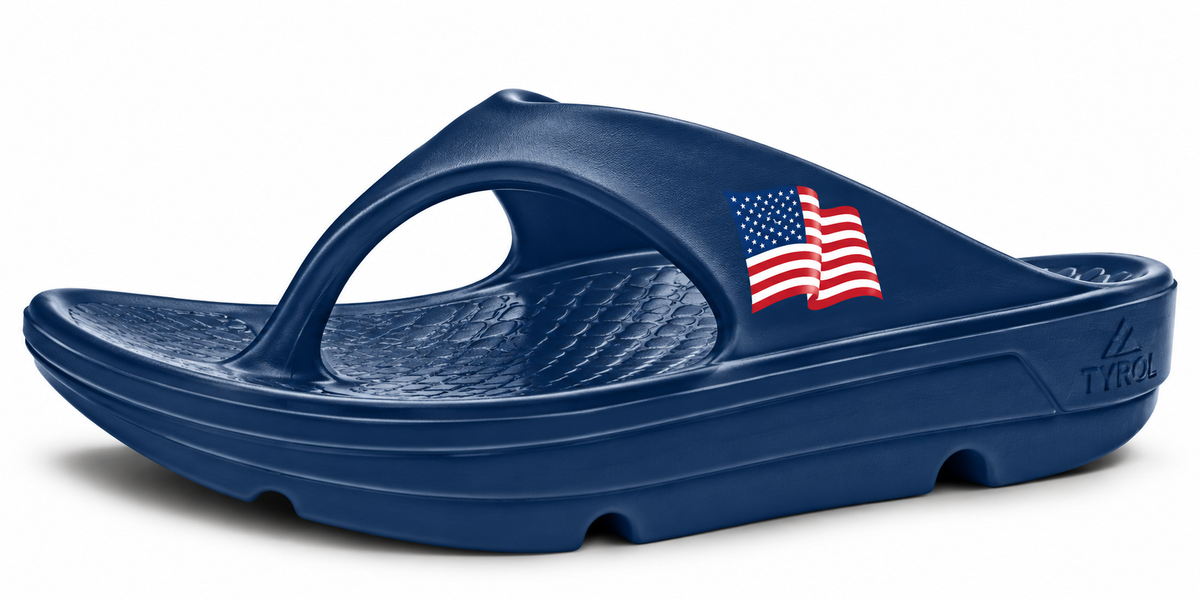 American Flag Thong